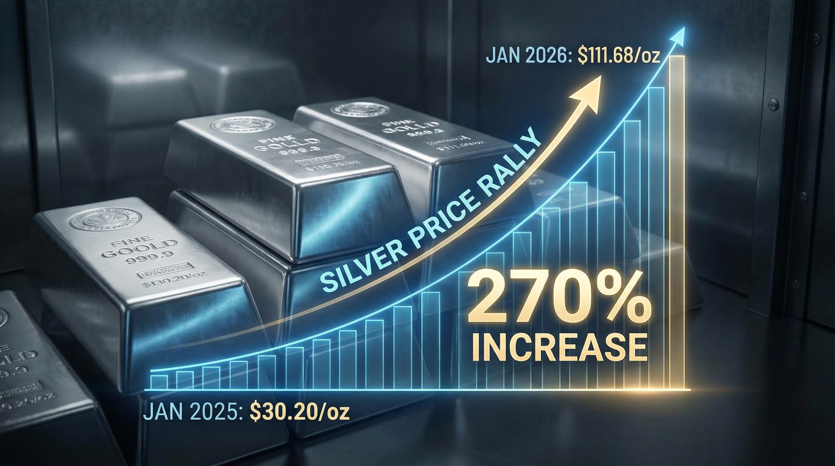 Silver has delivered one of the most spectacular performances in precious metals history.